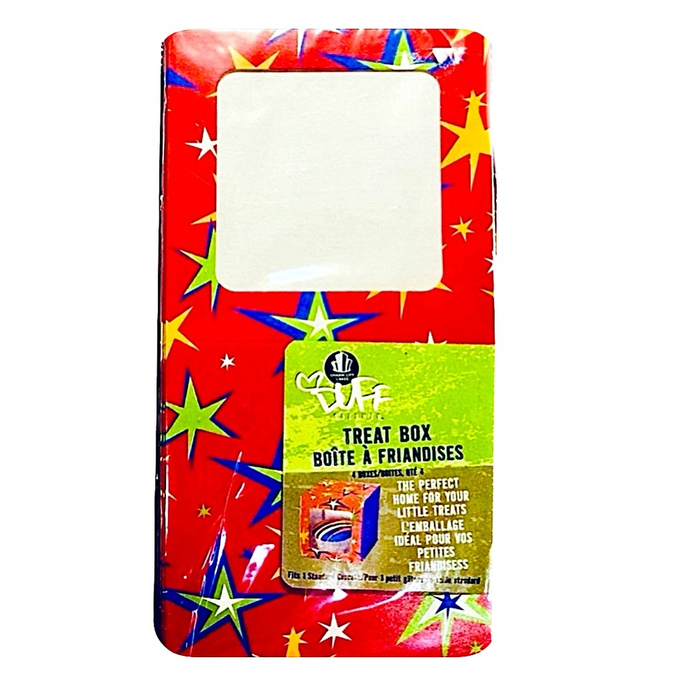 Charm City Cakes Duff Goldman Star Treat Boxes, 4 Count